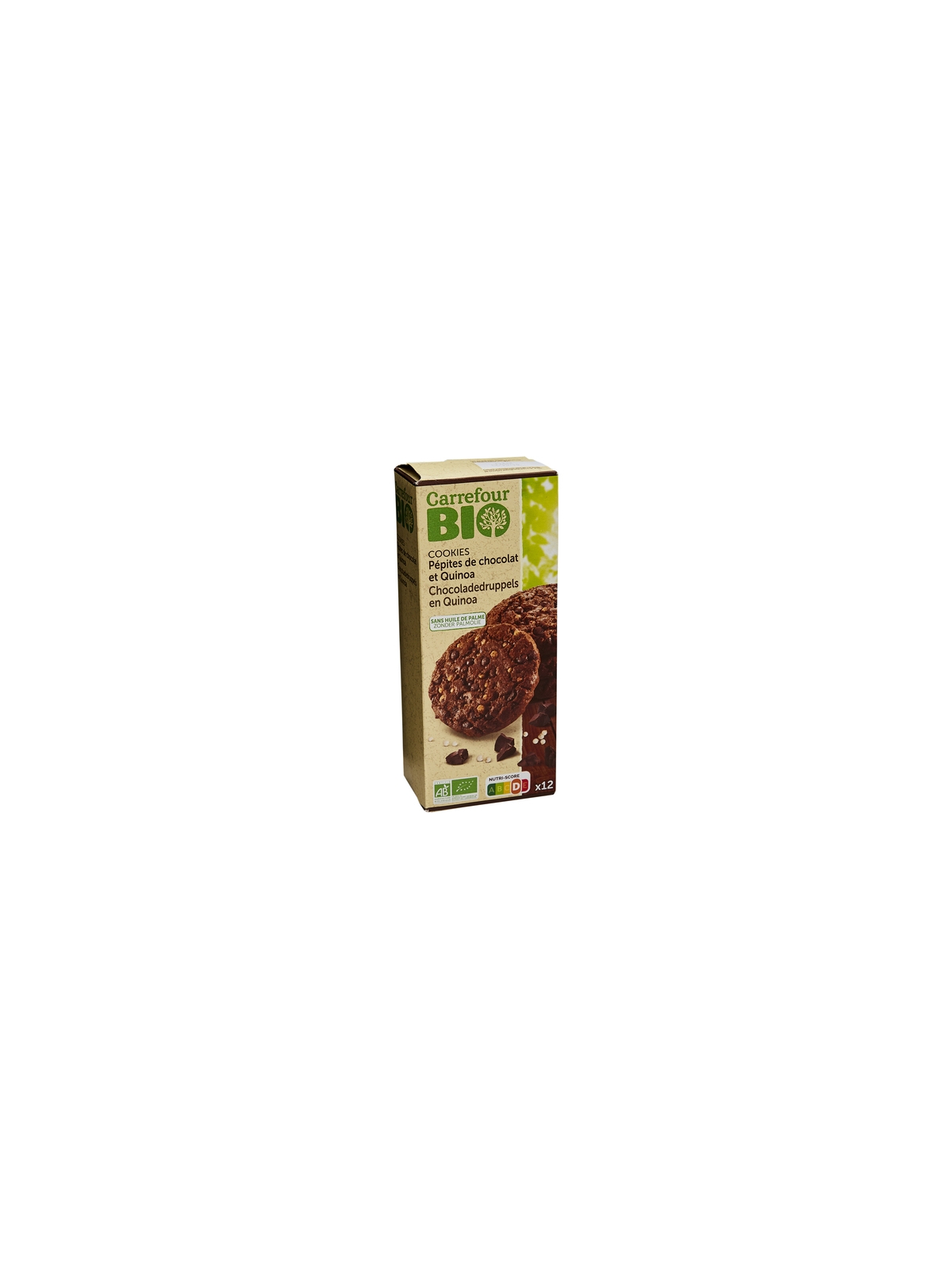 Cookies Chocolat Quinoa CARREFOUR BIO