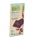 Tablette de Chocolat Noir au Sucre de Coco CARREFOUR BIO