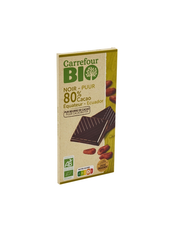 Tablette de Chocolat Noir CARREFOUR BIO