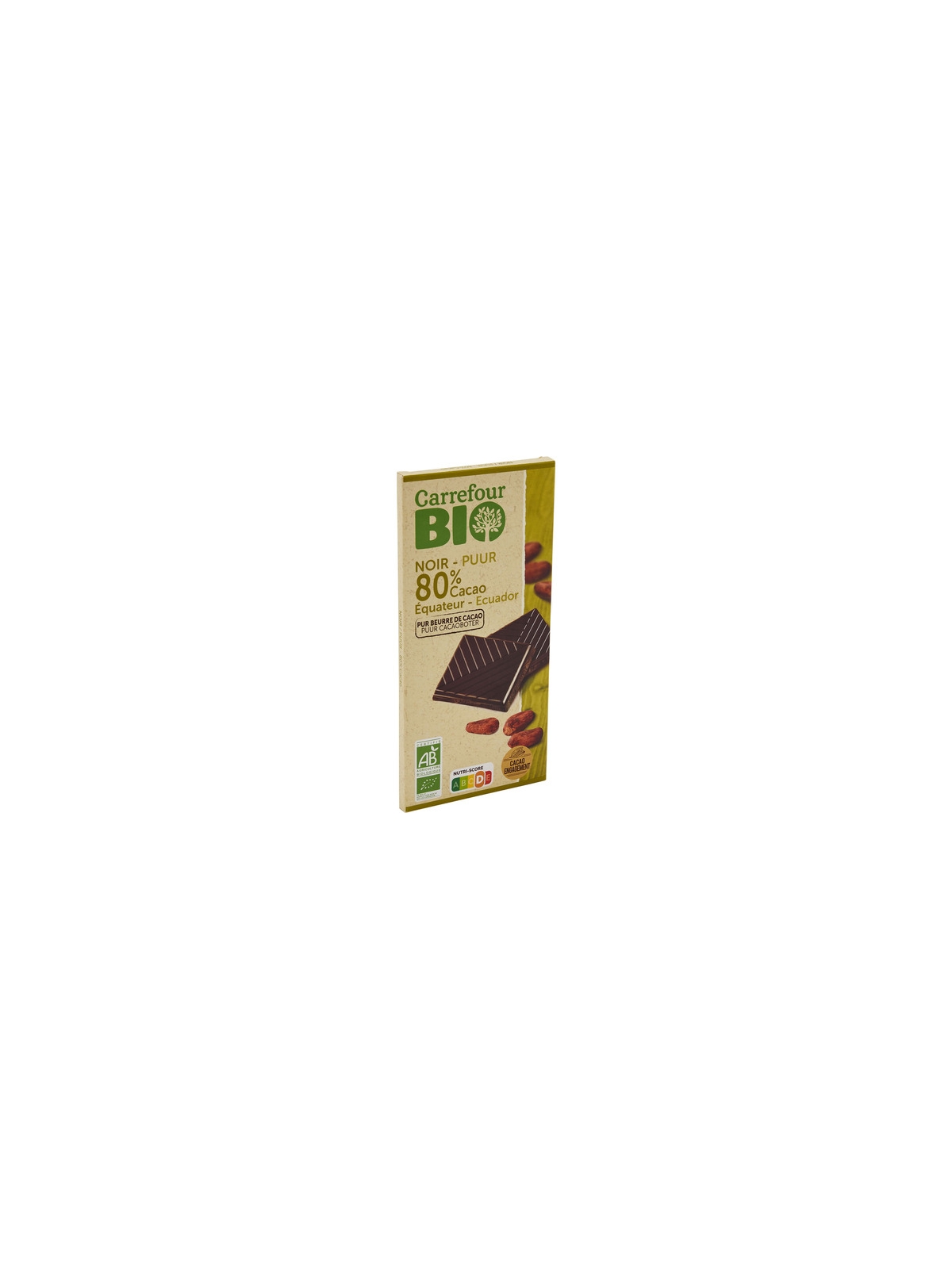 Tablette de Chocolat Noir CARREFOUR BIO