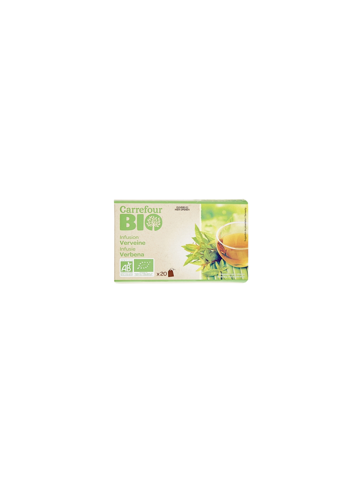 Infusion Verveine CARREFOUR BIO