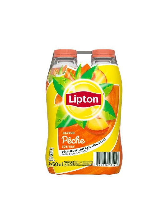 Boisson au thé pêche Ice Tea LIPTON