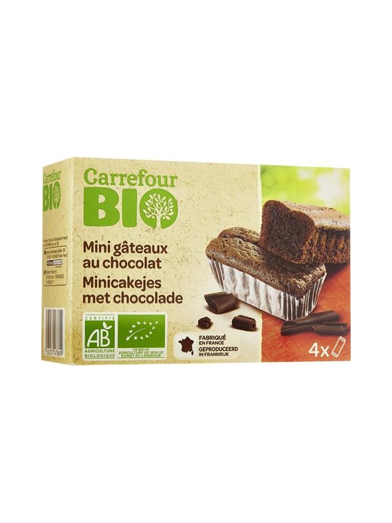 Mini gâteaux Chocolat CARREFOUR BIO