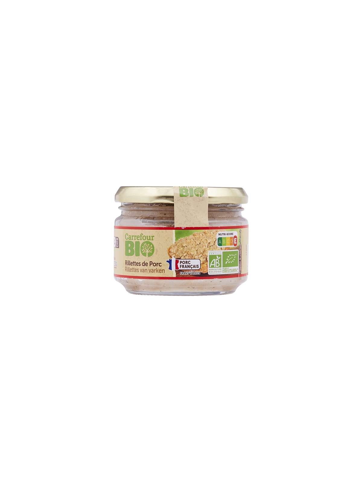 Rillettes Pur Porc CARREFOUR BIO