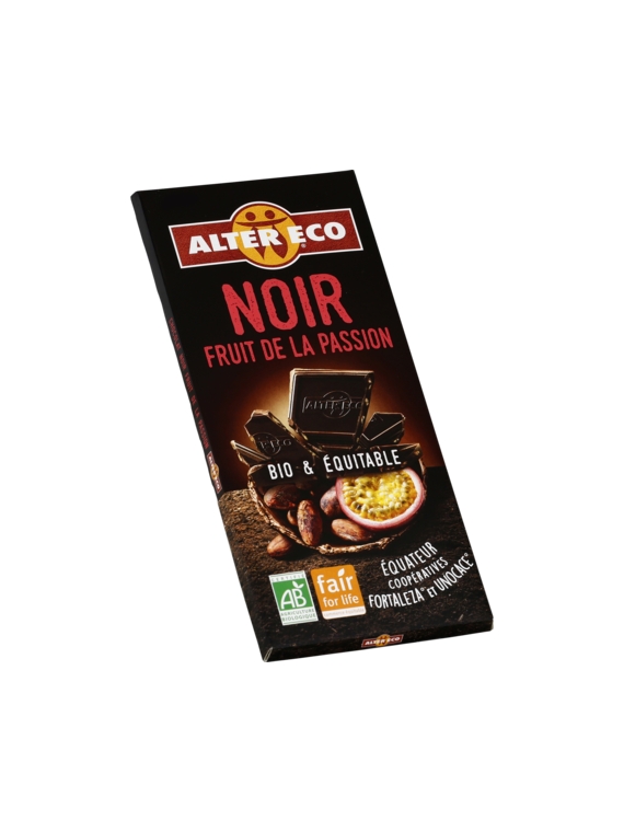 Chocolat Noir Fruit de la Passion Bio ALTER ECO