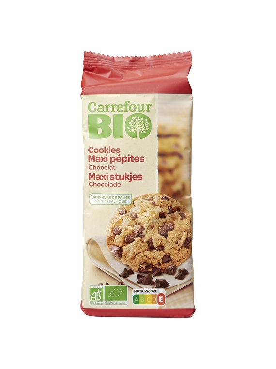 Cookies Pépites de Chocolat CARREFOUR BIO