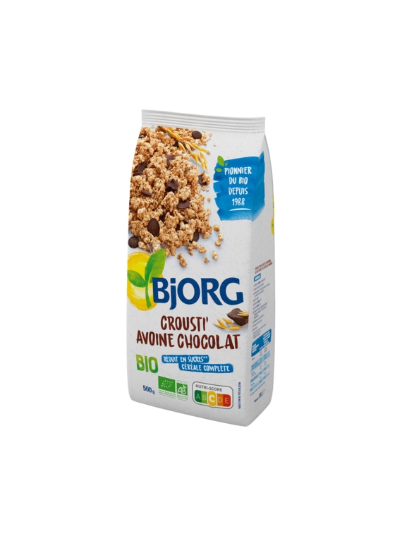 Céréales Crousti Avoine Chocolat Bio BJORG