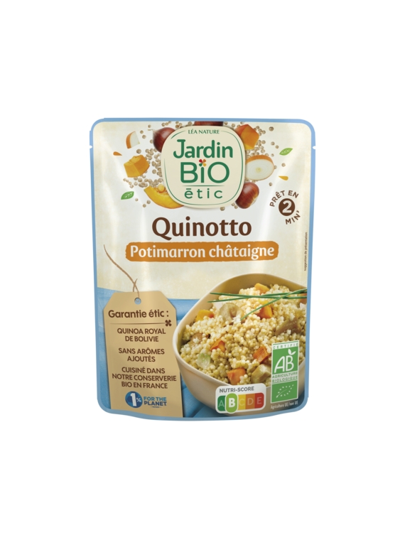 Plat cuisiné Quinoa Potimarron & Châtaigne JARDIN BIO ÉTIC