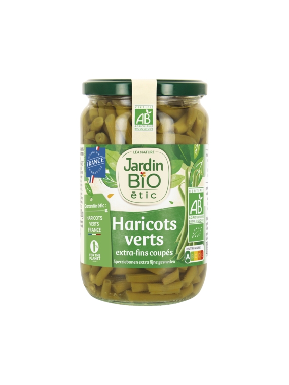 Haricots Verts Extra-fins JARDIN BIO ÉTIC