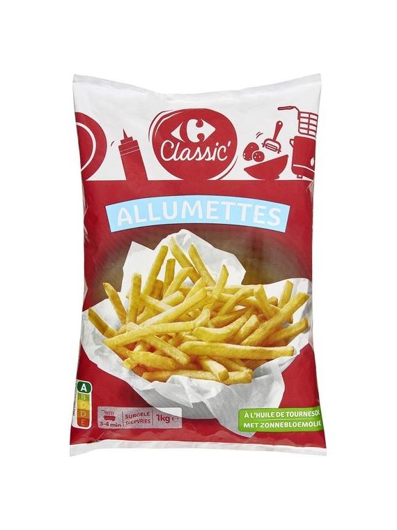 Frites allumettes CARREFOUR CLASSIC'