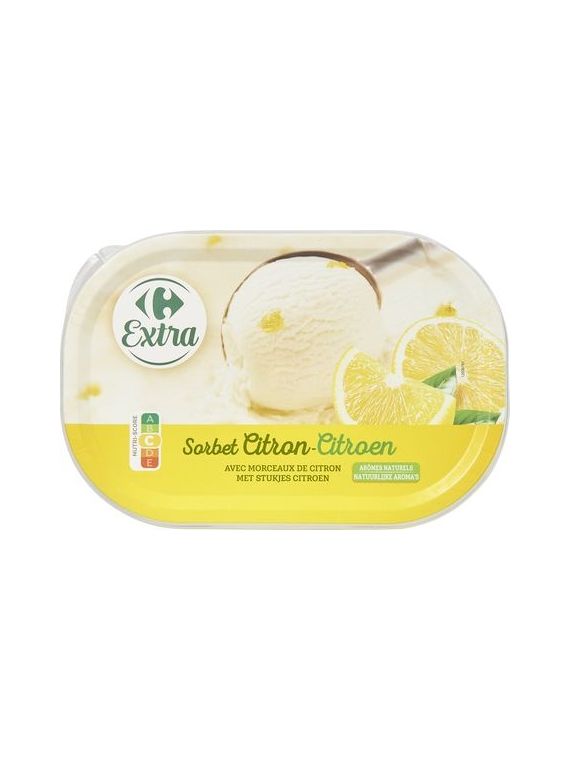 1L SORBET CITRON JAUNE CRF