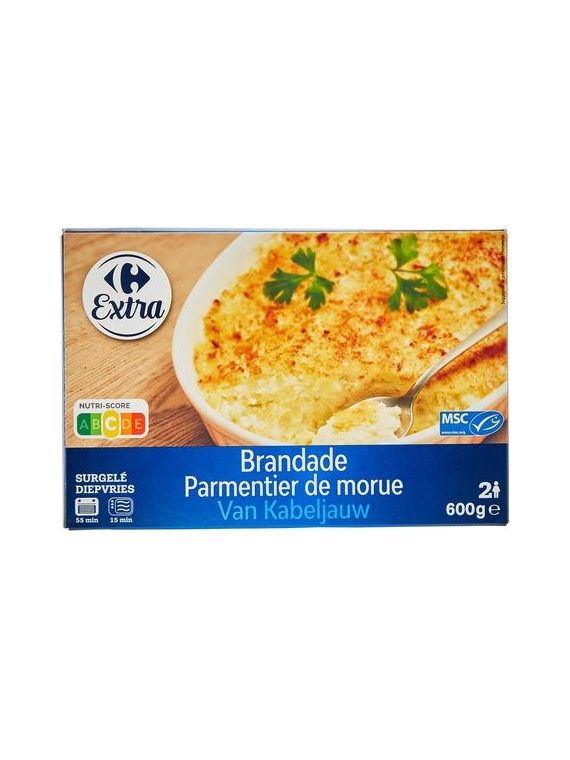 600G BRANDADE DE MORUE CRF