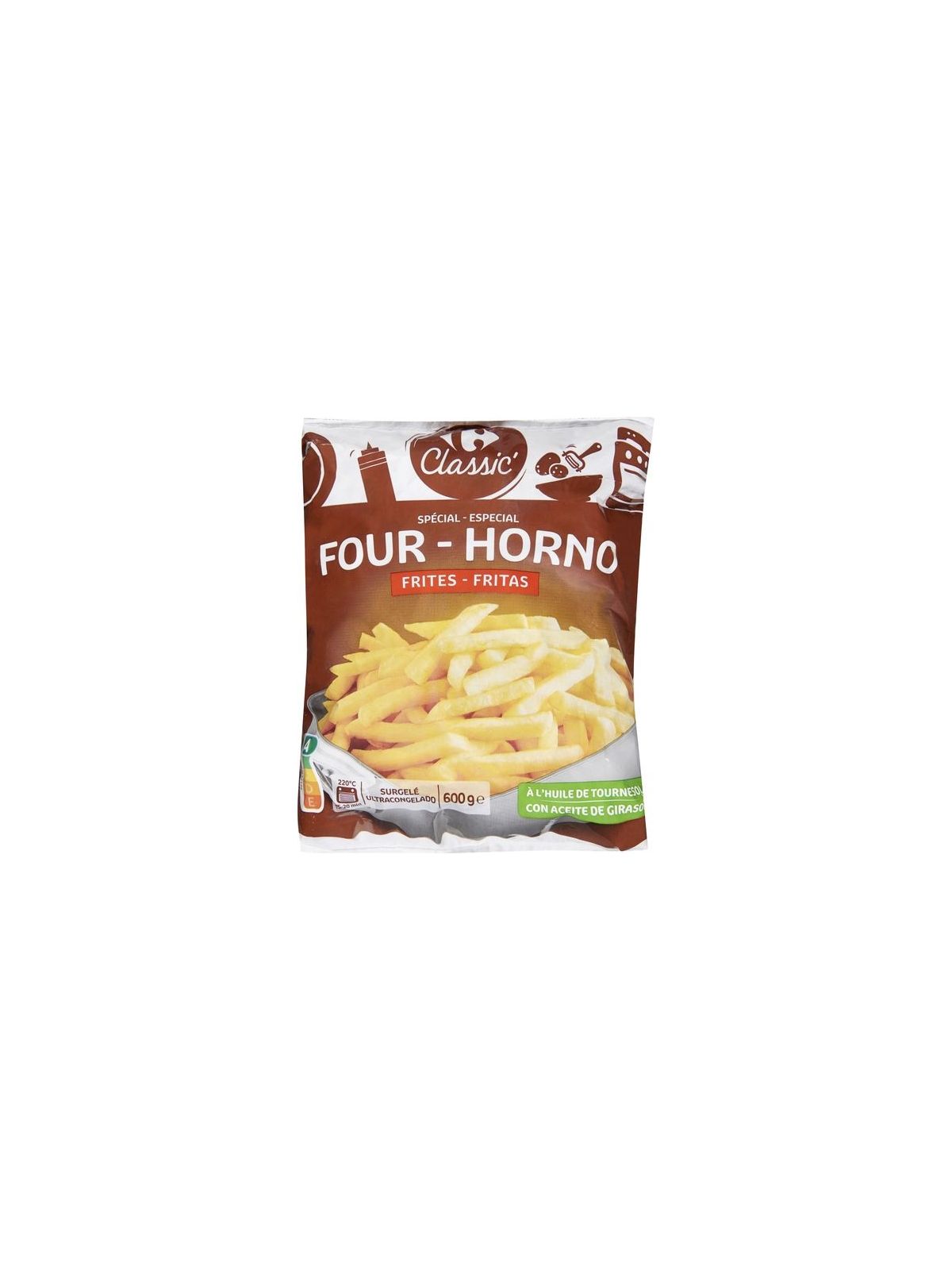 600G FRITE AU FOUR 9/9 CRF